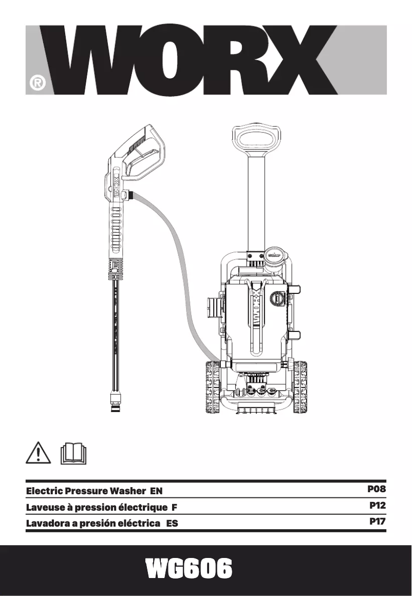 Página nº 1 - Manual de usuario Worx WG606