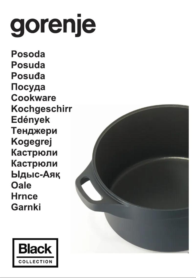 Página 1 del manual Manual de usuario Gorenje CWAL28PBK