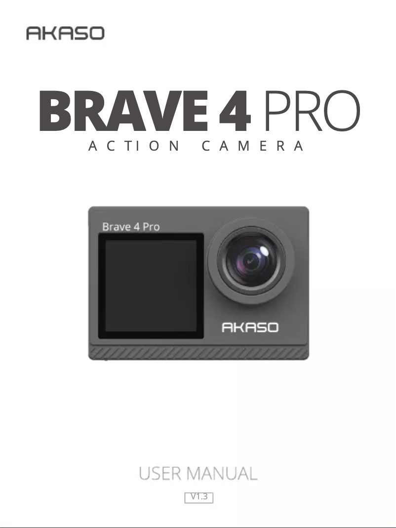 Imagen de la primera página del manual del dispositivo Brave 4 Pro