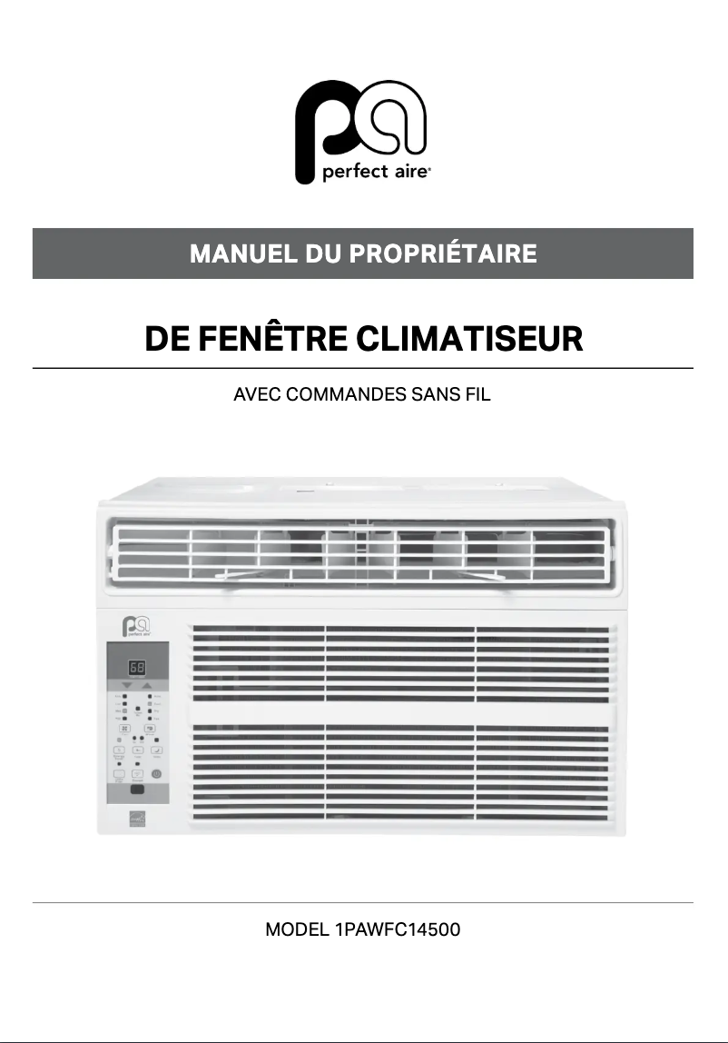 Imagen de la primera página del manual del dispositivo 1PAWFC14500