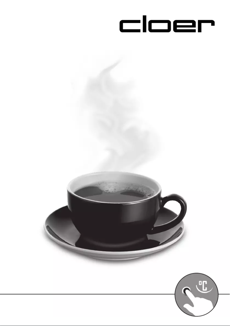 Página 1 del manual Manual de usuario Cloer 5225
