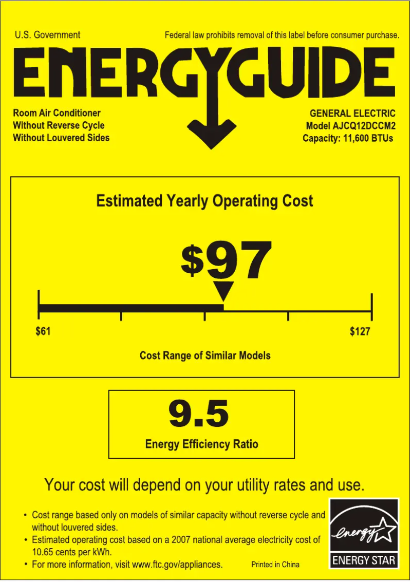 Imagen de la primera página del manual del dispositivo AJCQ12DCC