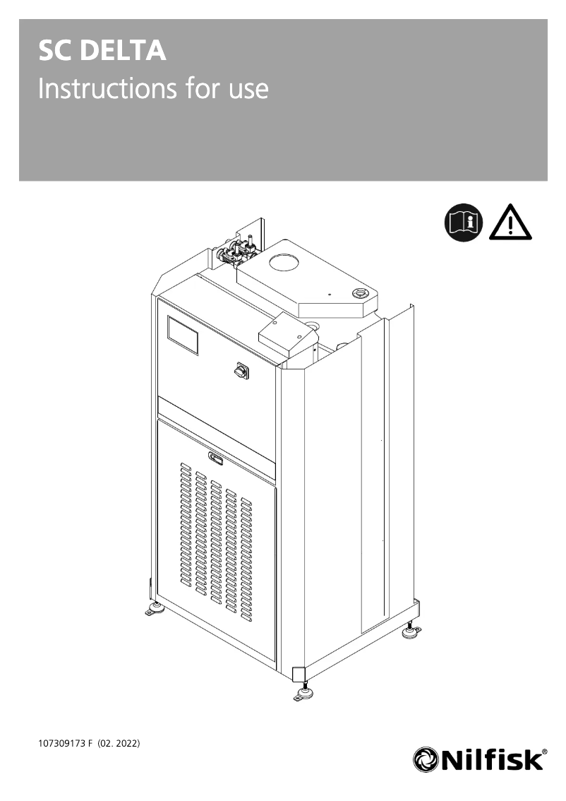 Página nº 1 - Manual de usuario Nilfisk SC DELTA 8P