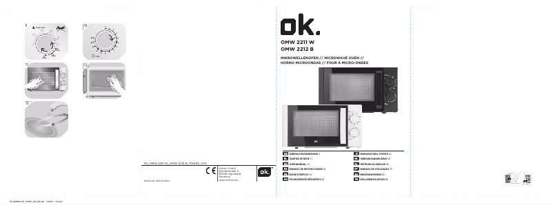 Página 1 del manual Manual de usuario OK OMW 2211 W