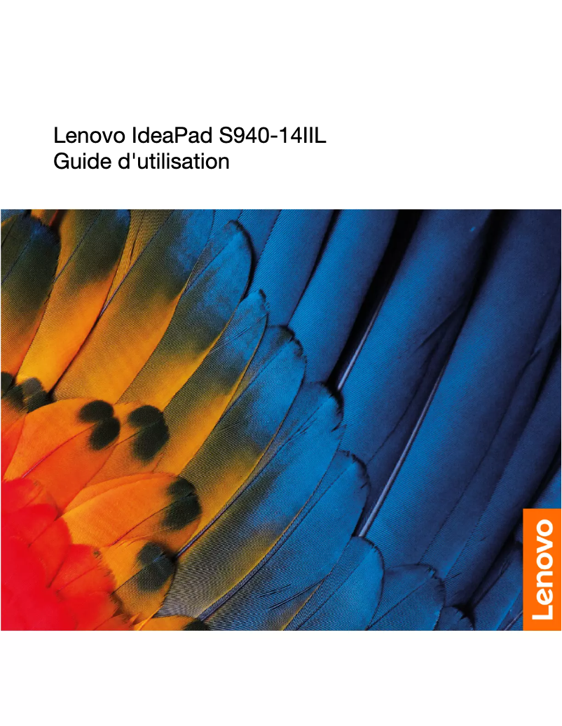 Página nº 1 - Manual de usuario Lenovo IdeaPad S940