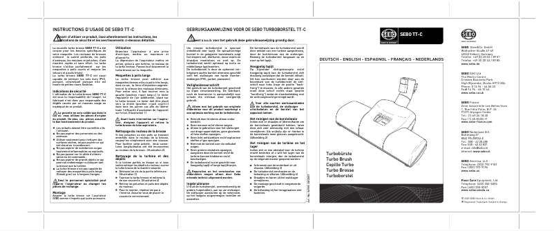 Imagen de la primera página del manual del dispositivo TT-C