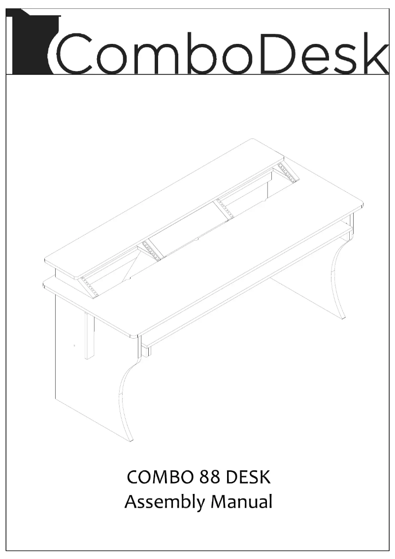 Página 1 del manual Manual de usuario Thomann ComboDesk 88