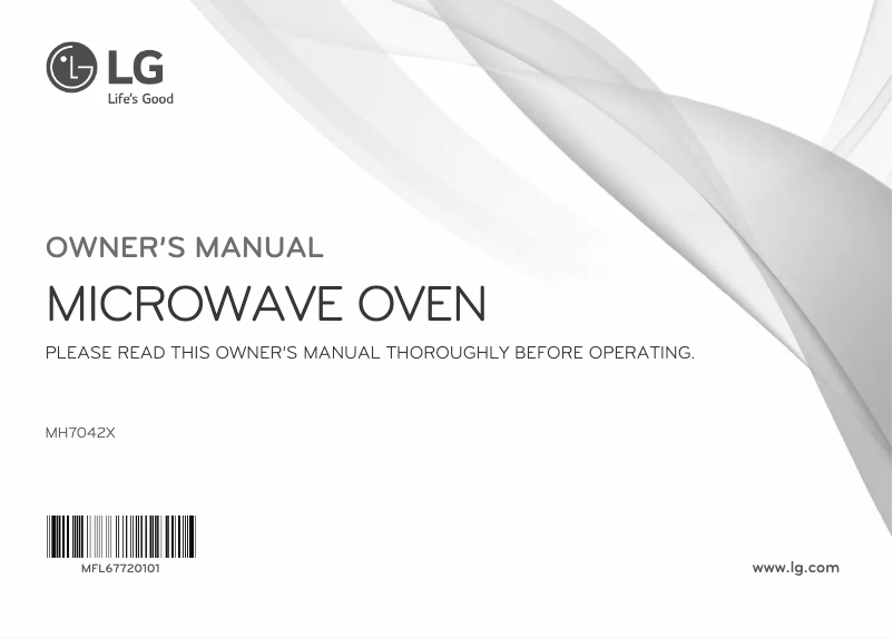 Imagen de la primera página del manual del dispositivo MH7042X