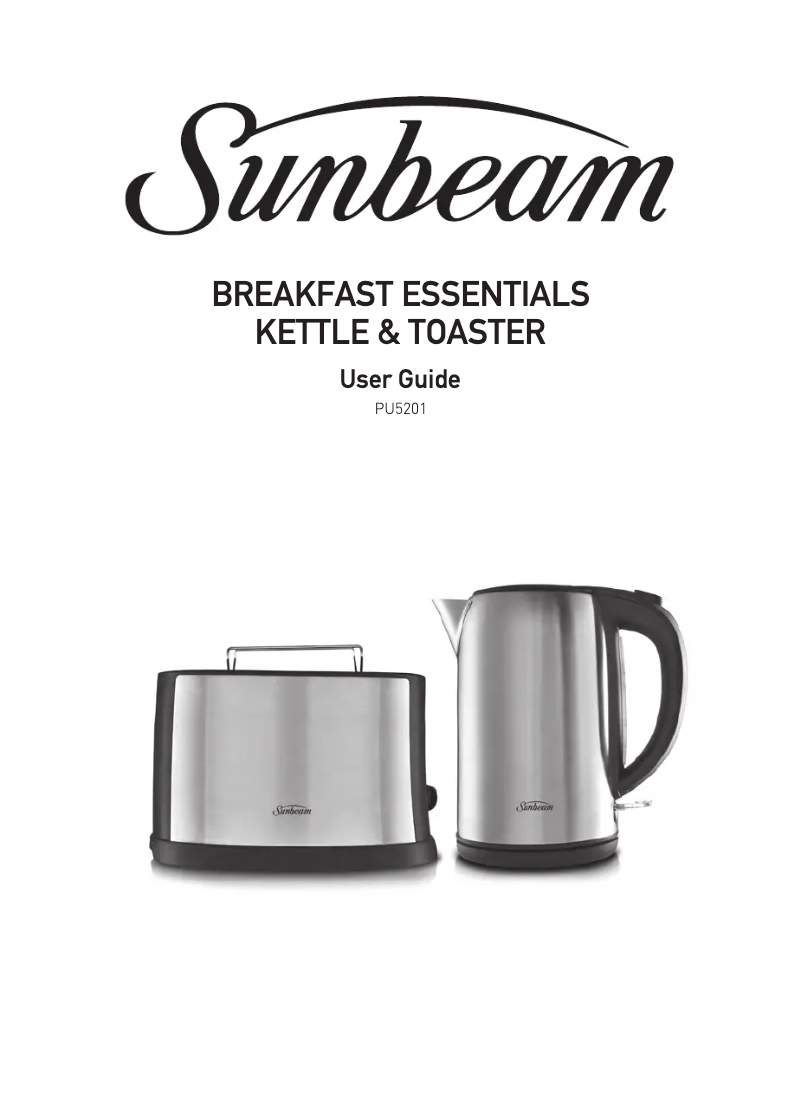 Imagen de la primera página del manual del dispositivo PU5201