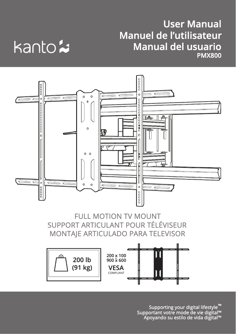 Imagen de la primera página del manual del dispositivo PMX800