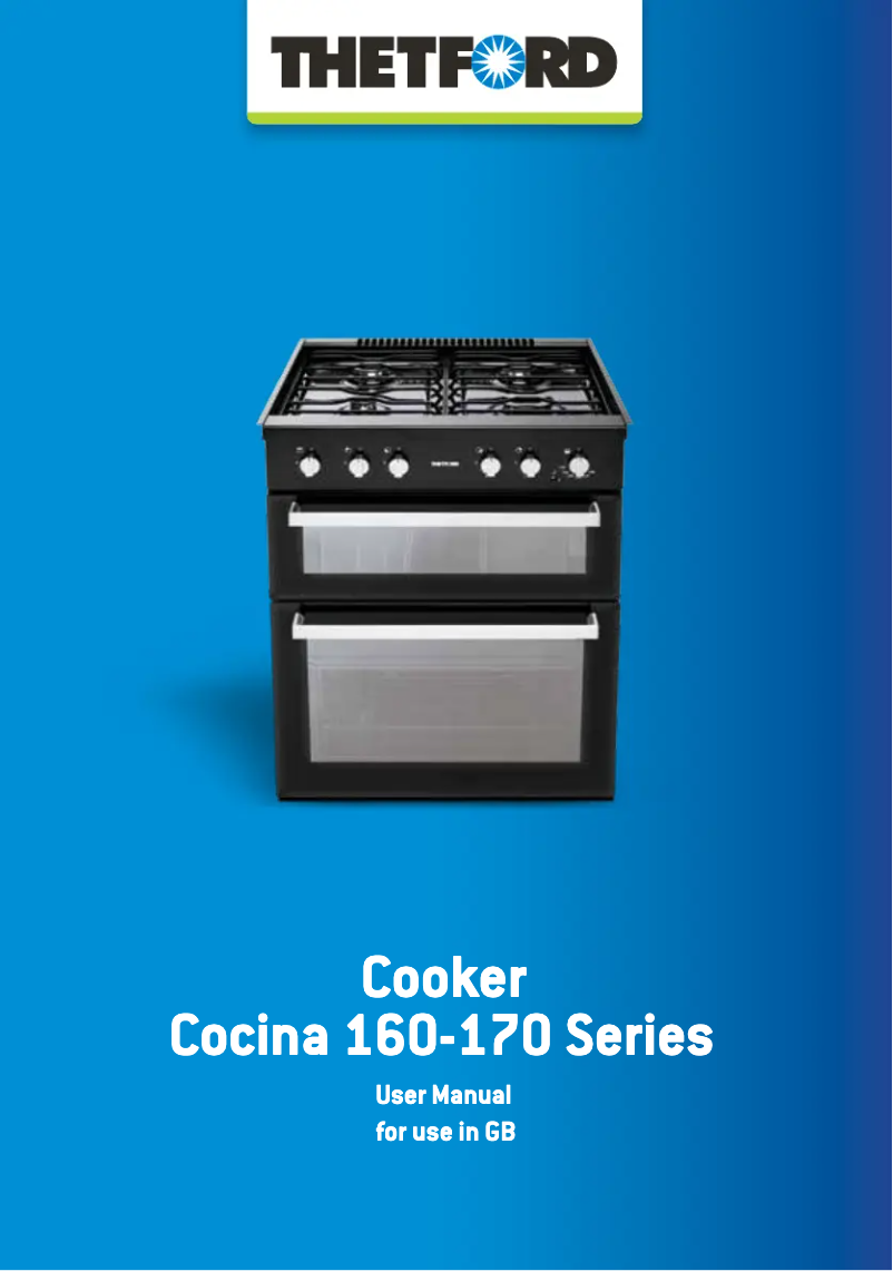 Página 1 del manual Manual de usuario Thetford Cocina SCK17