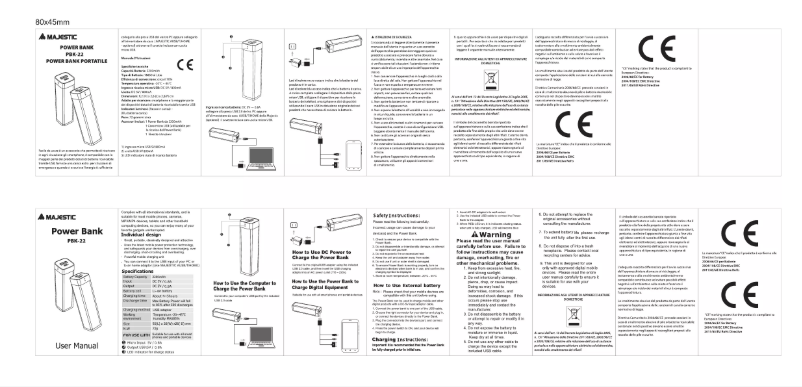 Imagen de la primera página del manual del dispositivo PBK-22