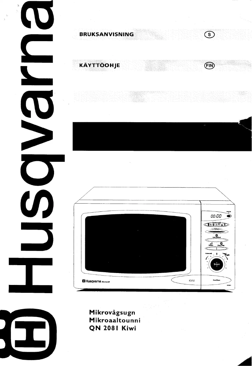 Página 1 del manual Manual de usuario Husqvarna QN2081 Kiwi