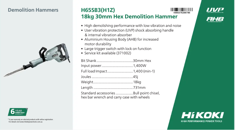 Imagen de la primera página del manual del dispositivo H 65SB3