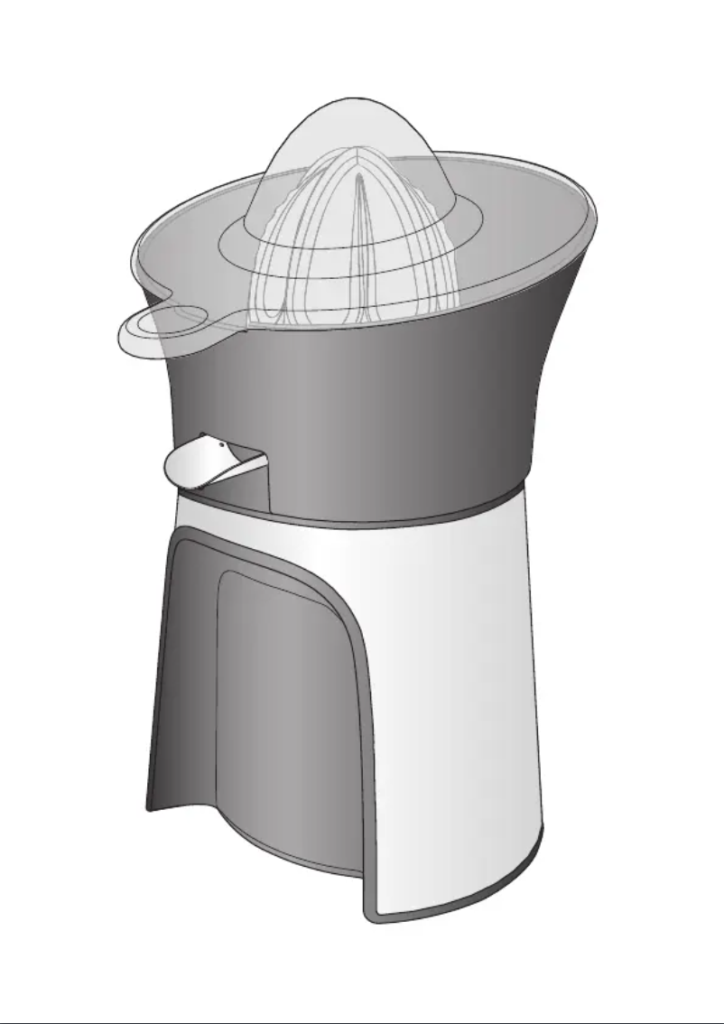 Imagen de la primera página del manual del dispositivo Direct Serve ZP603D