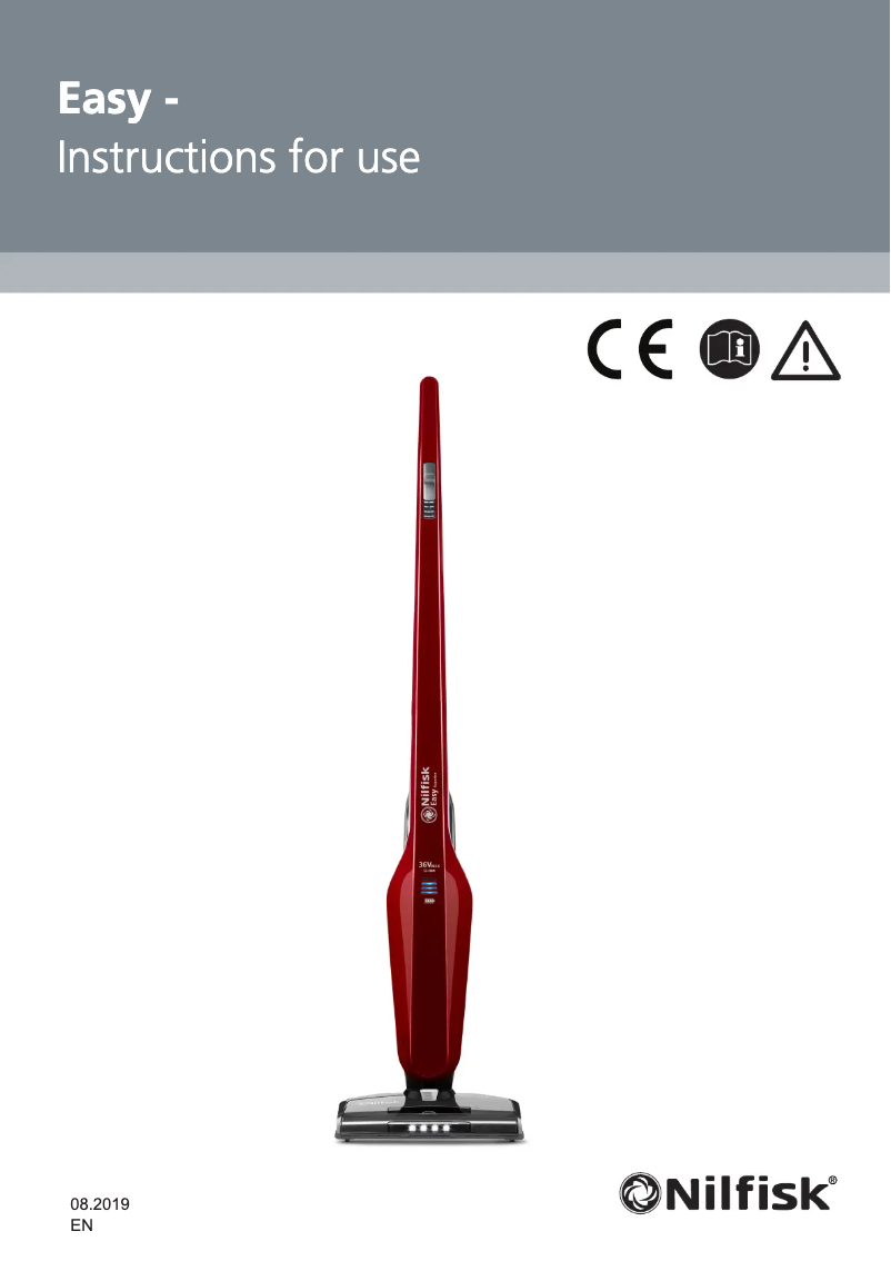 Página nº 1 - Manual de usuario Nilfisk Easy 36VMAX