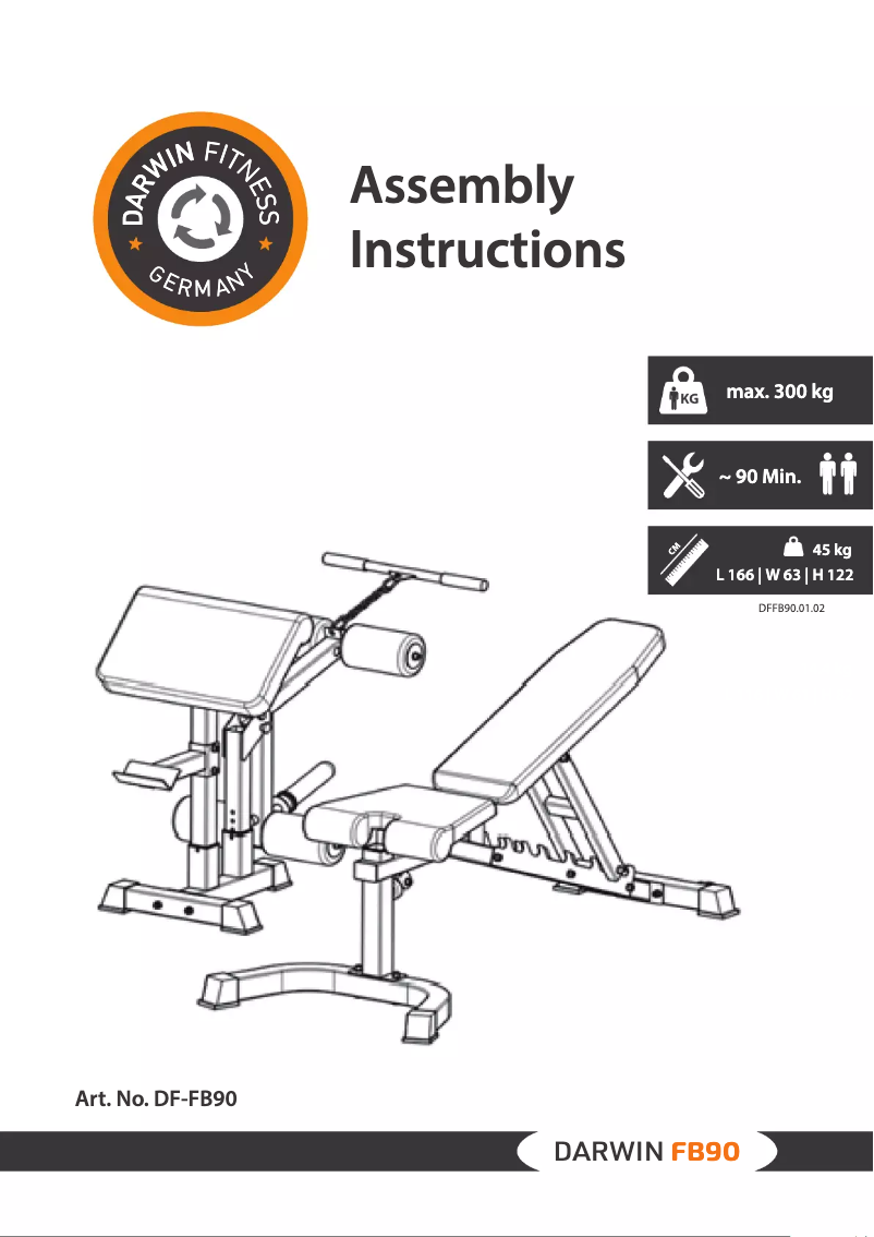 Página nº 1 - Manual de usuario Darwin FB90