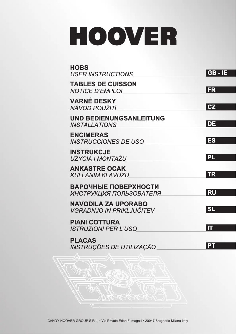 Imagen de la primera página del manual del dispositivo HGH 64SCX