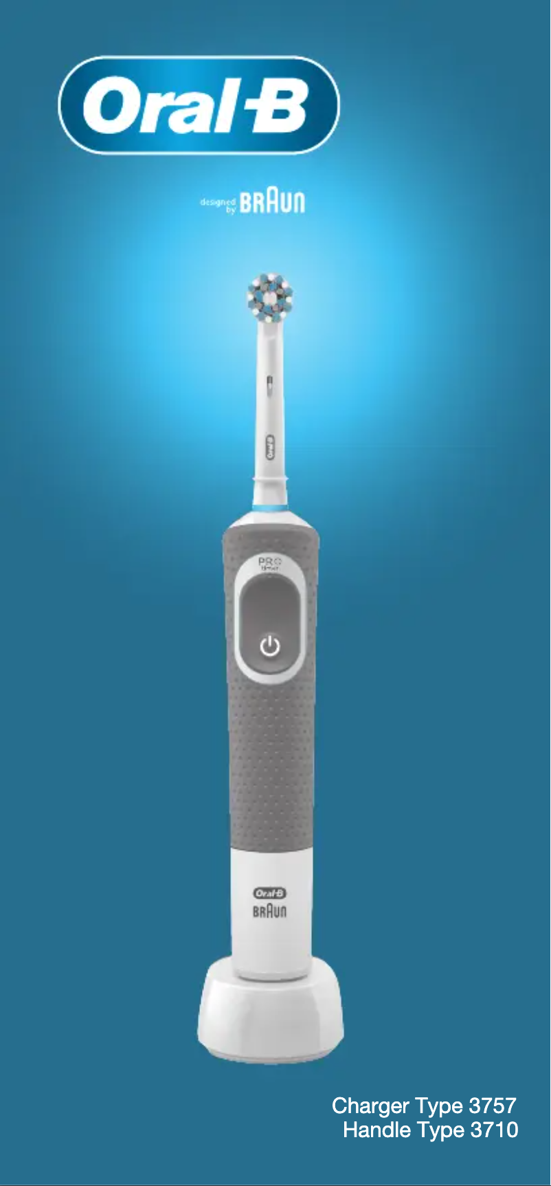 Página 1 del manual Manual de usuario Oral-B Vitality 100