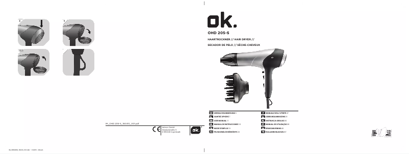 Página 1 del manual Manual de usuario OK OHD 205-S