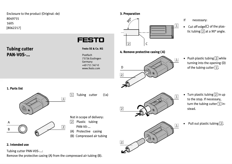 Imagen de la primera página del manual del dispositivo PAN-V0S-10