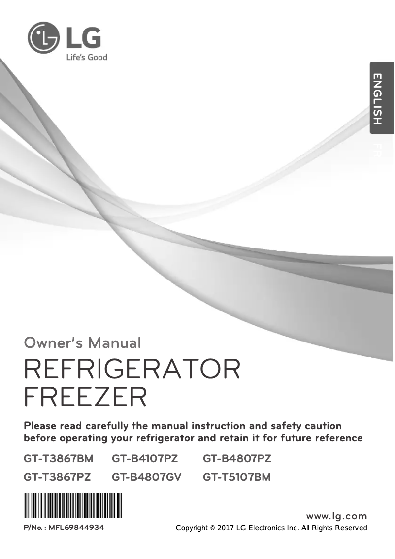 Imagen de la primera página del manual del dispositivo GT-T3867BM