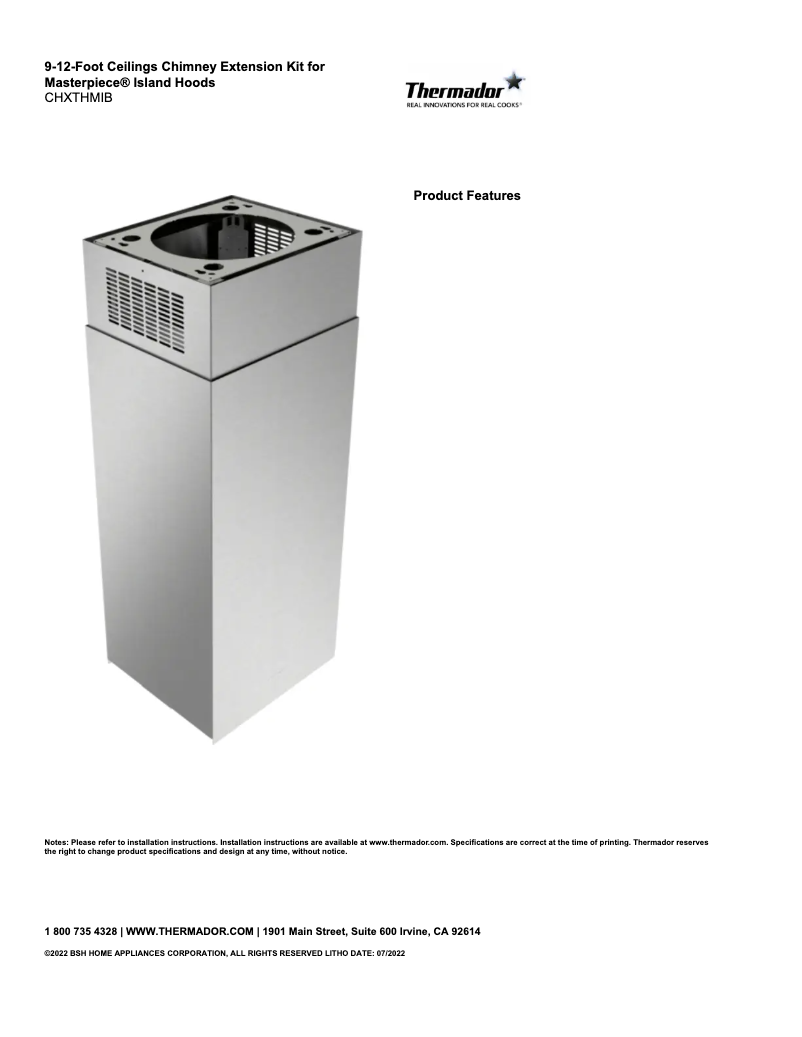 Imagen de la primera página del manual del dispositivo CHXTHMIB