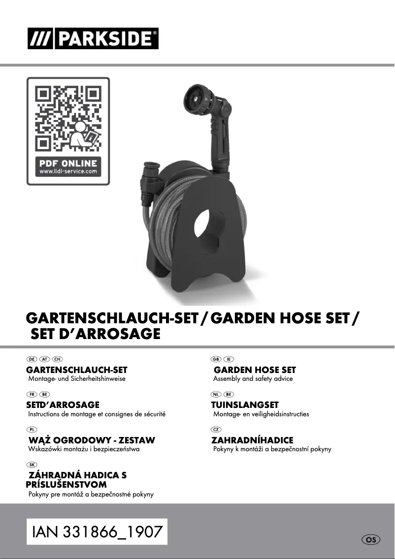 Imagen de la primera página del manual del dispositivo IAN 331866