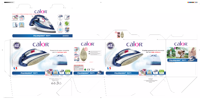 Página 1 del manual Manual de usuario Calor FV5371