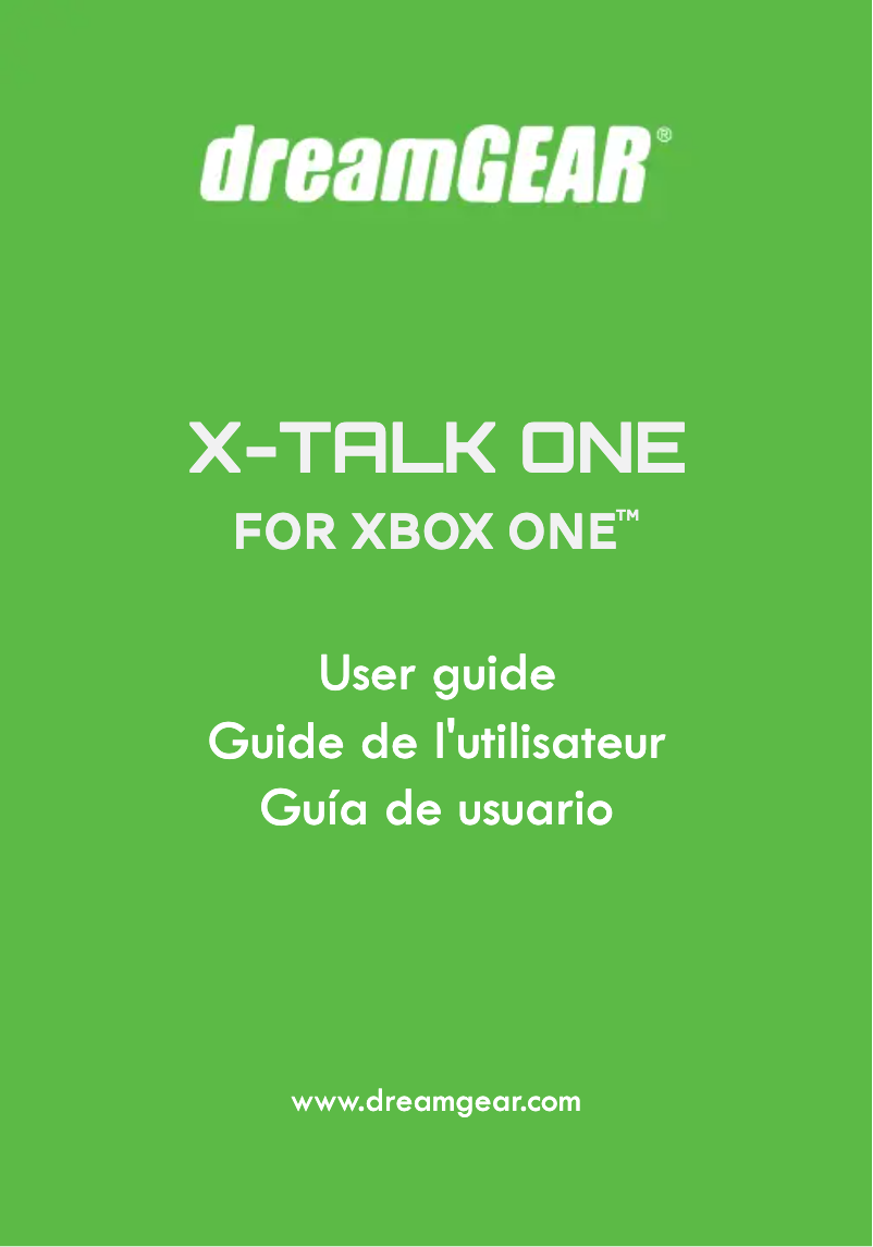 Imagen de la primera página del manual del dispositivo DGXB1-6617