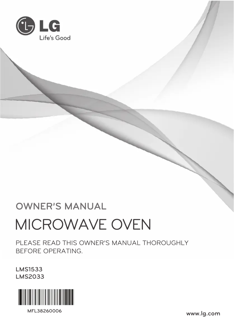 Imagen de la primera página del manual del dispositivo LMS2033ST