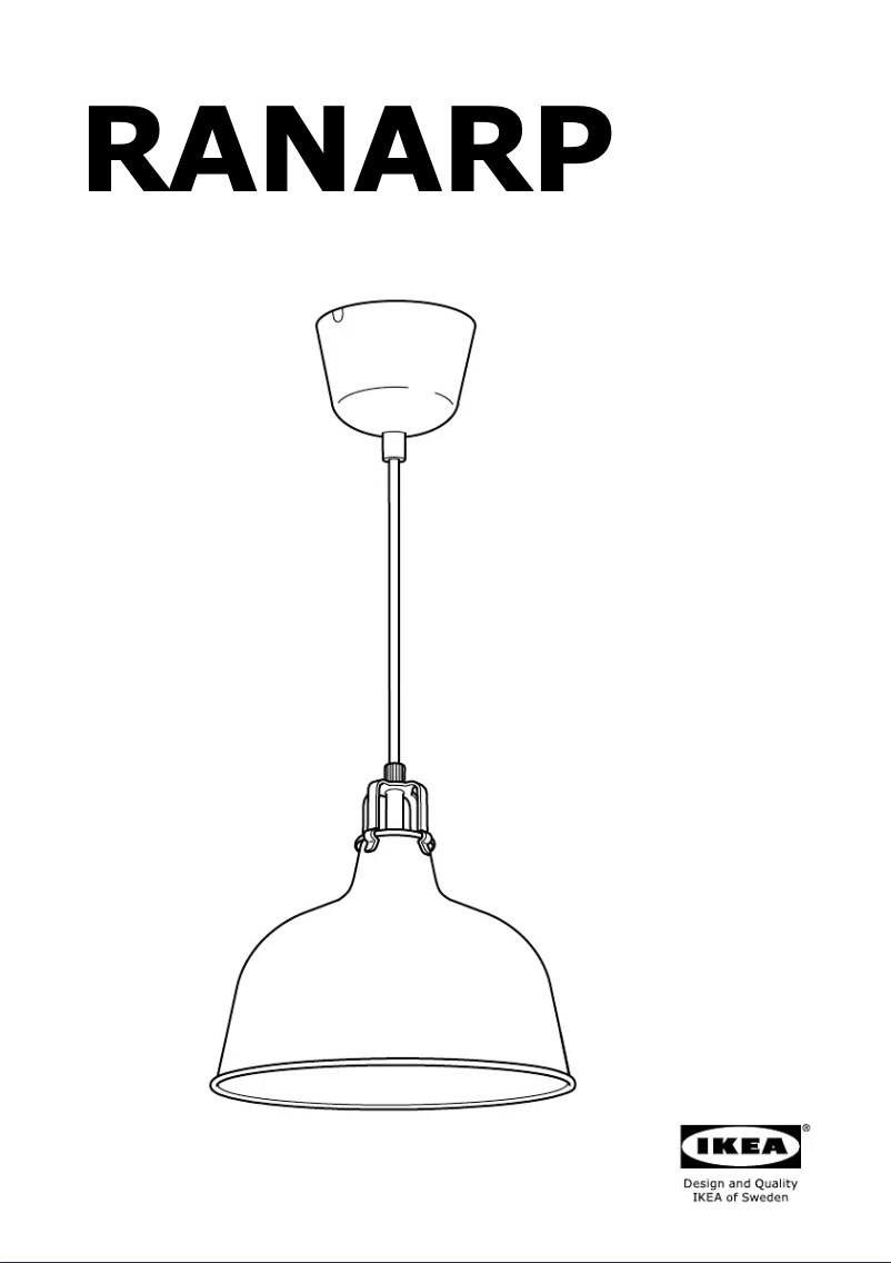 Imagen de la primera página del manual del dispositivo RANARP