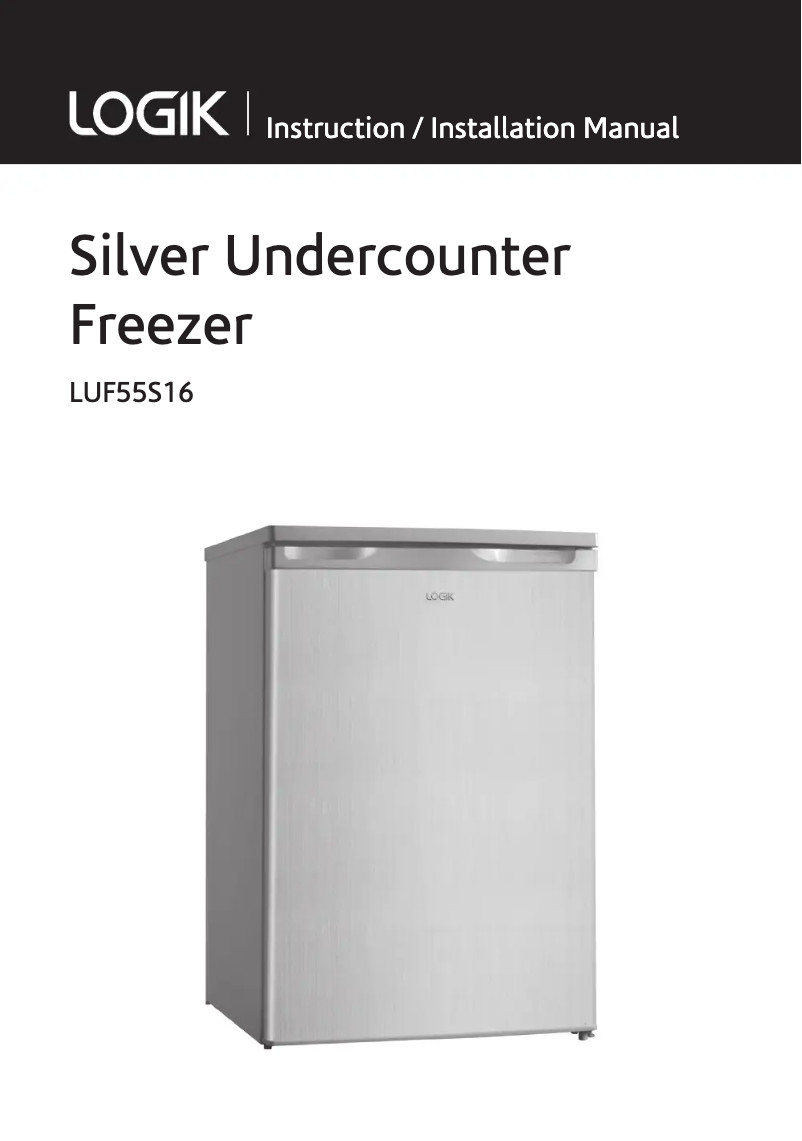 Imagen de la primera página del manual del dispositivo LUF55S16