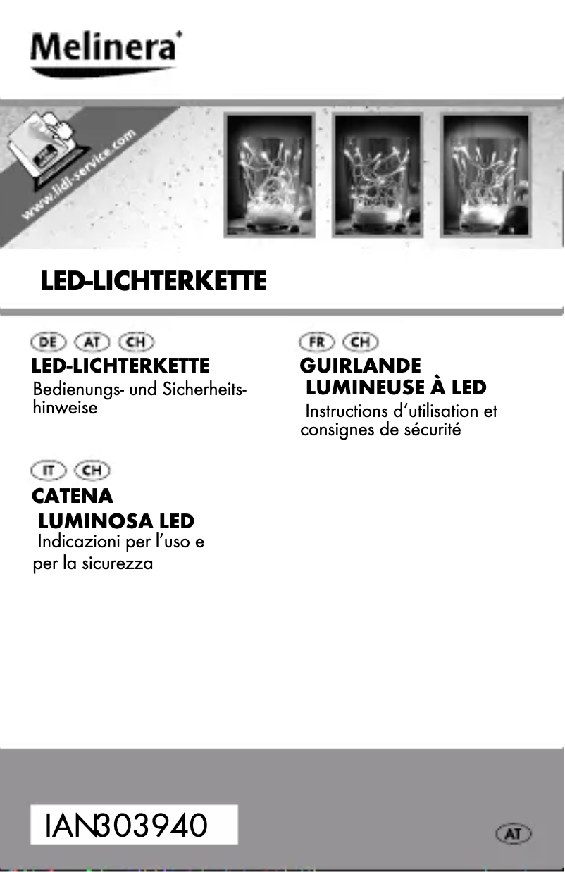 Página 1 del manual Manual de usuario Melinera IAN 303940