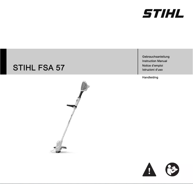 Página 1 del manual Manual de usuario Stihl FSA 57