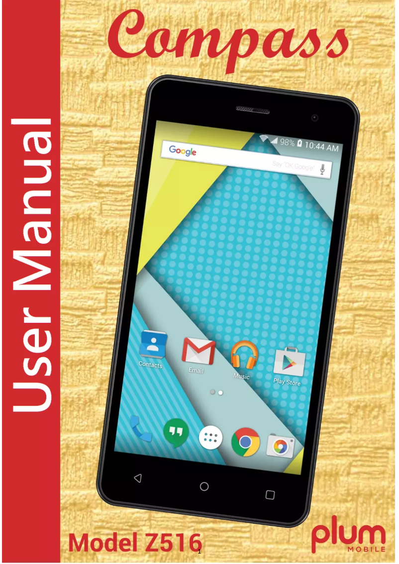 Imagen de la primera página del manual del dispositivo Compass