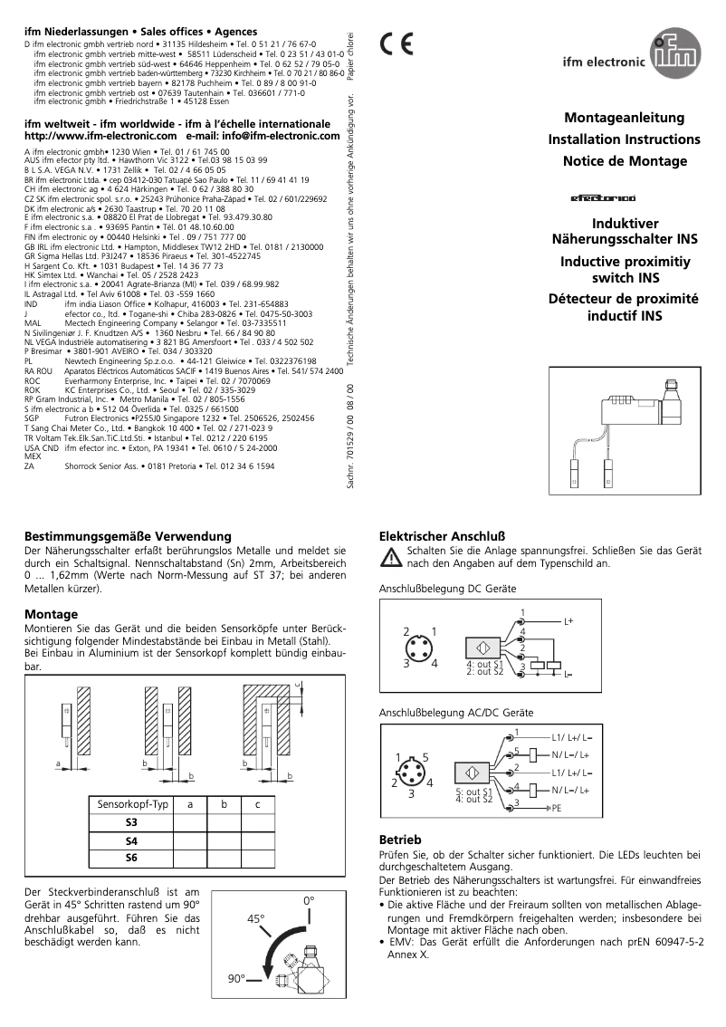 Imagen de la primera página del manual del dispositivo IN5375