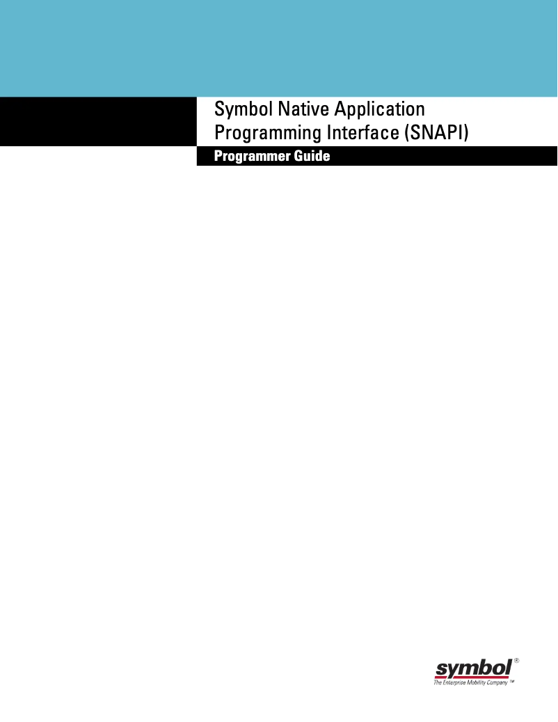 Imagen de la primera página del manual del dispositivo MiniScan 4407