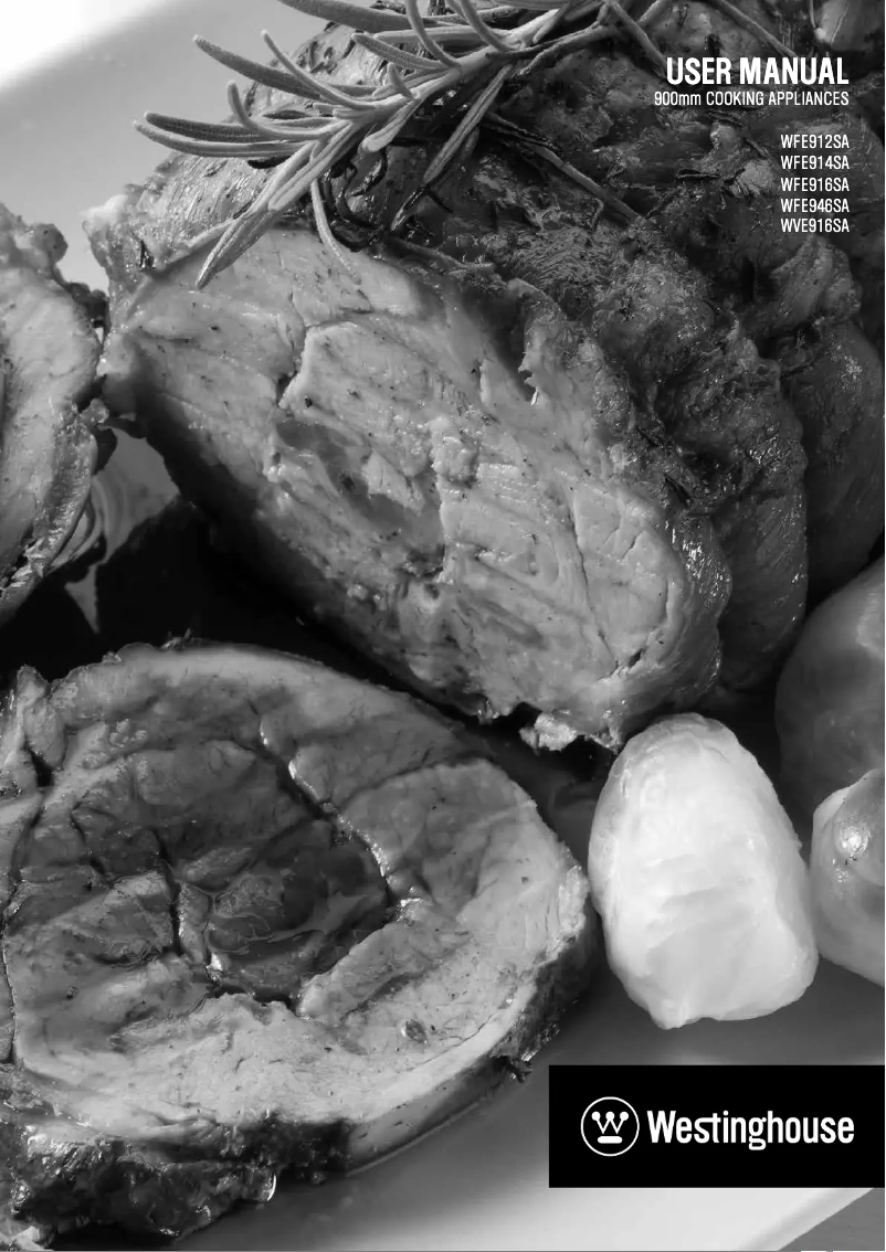 Imagen de la primera página del manual del dispositivo WFE946SA