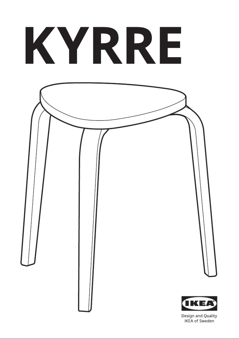 Página 1 del manual Manual de usuario Ikea KYRRE 004.915.31