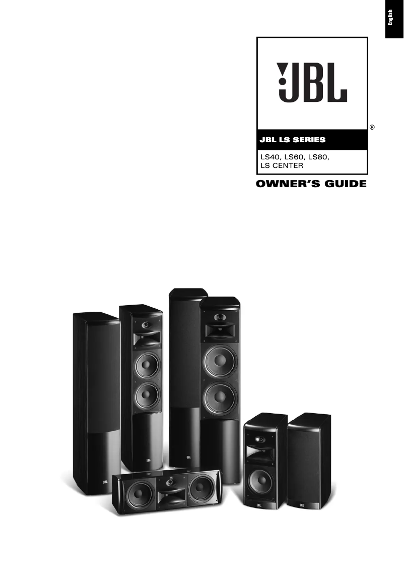 Página 1 del manual Manual de usuario JBL LS40