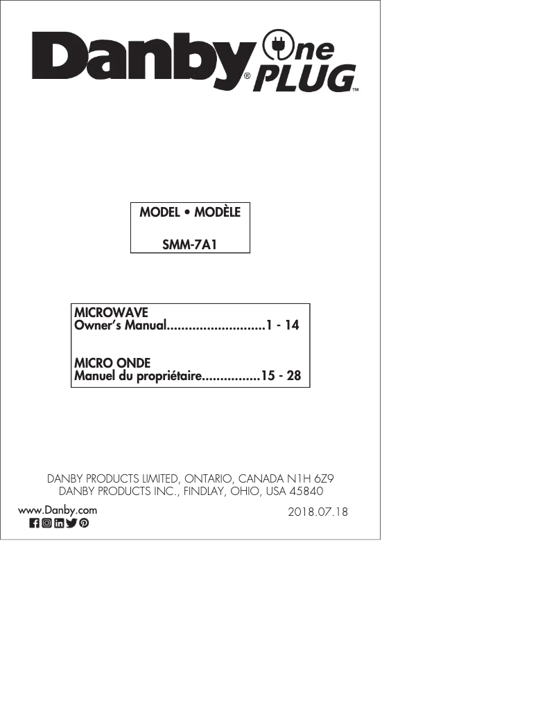 Imagen de la primera página del manual del dispositivo SMM-7A1
