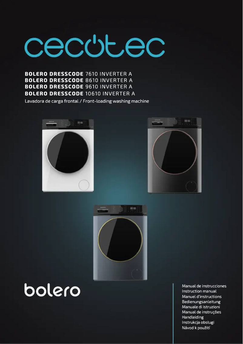 Imagen de la primera página del manual del dispositivo Bolero DressCode 7610 Inverter A