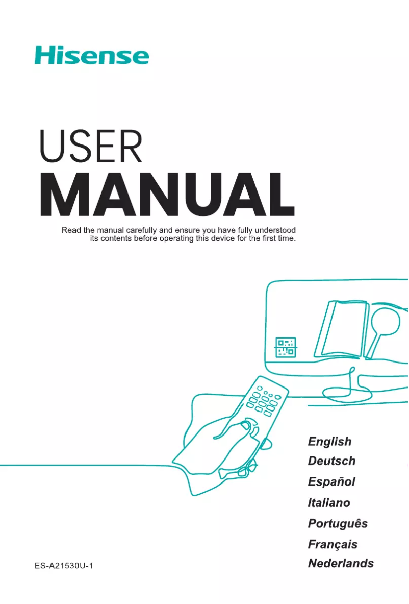 Página nº 1 - Manual de usuario Hisense 65U8HQ