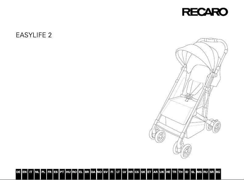Página nº 1 - Manual de usuario Recaro Easylife Elite 2