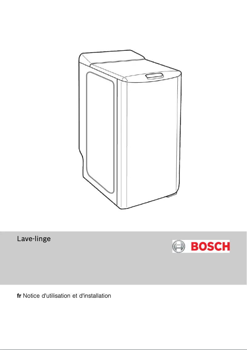 Página 1 del manual Manual de usuario Bosch WOR20154FF