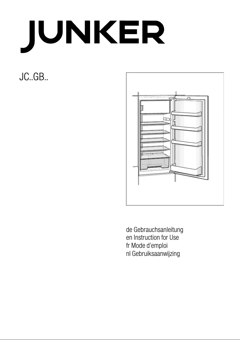 Imagen de la primera página del manual del dispositivo JC40GB20