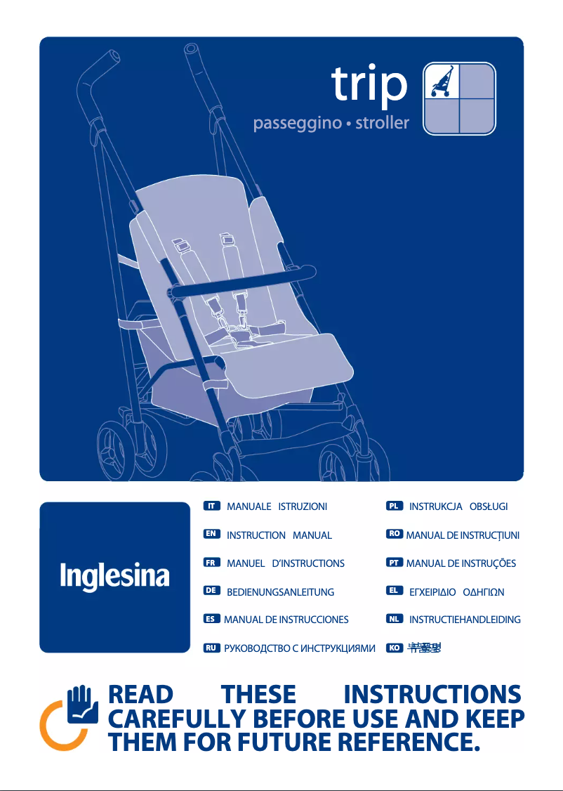 Imagen de la primera página del manual del dispositivo Trip