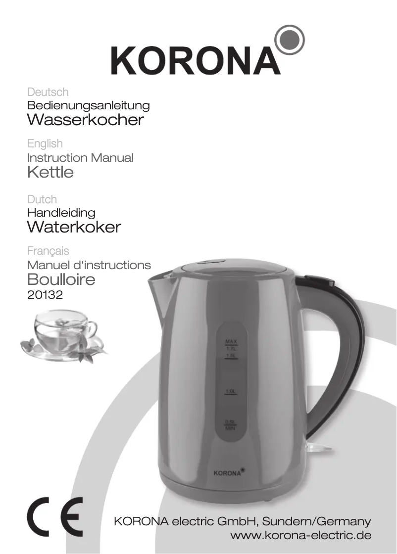 Imagen de la primera página del manual del dispositivo 20132