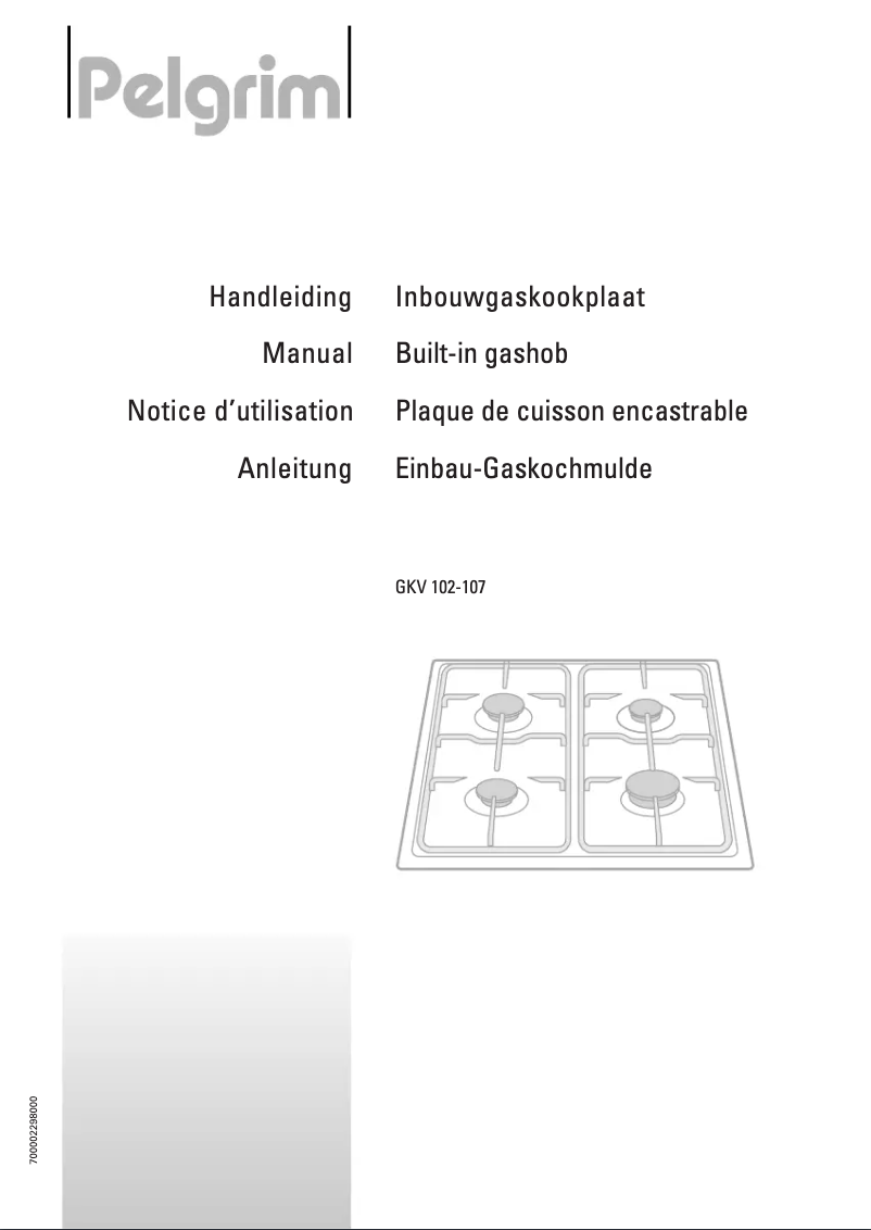 Imagen de la primera página del manual del dispositivo GKV102